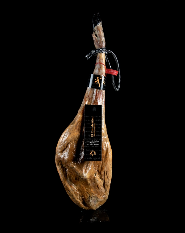 Jambon ibérique nourri aux glands 75 % race ibérique